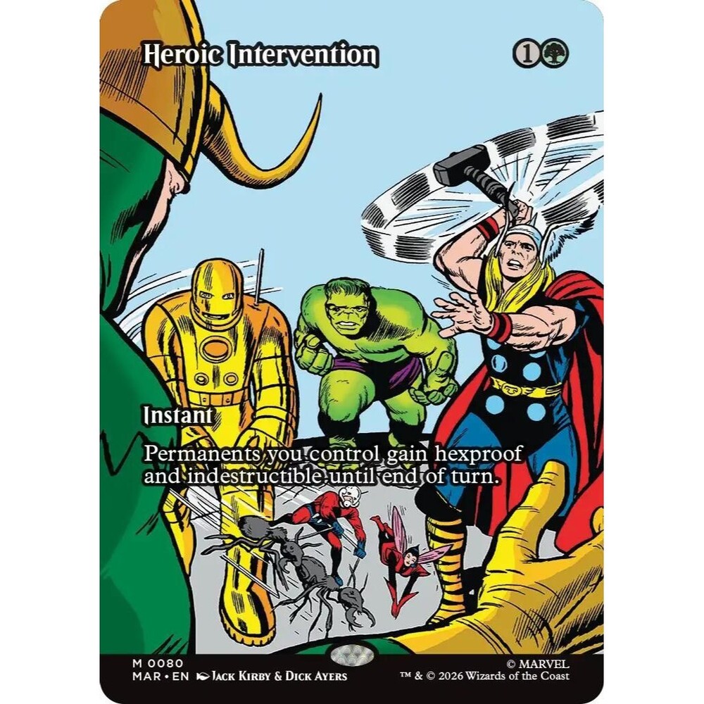 Heroic Intervention (0080) (Borderless) | MAR | 80 | NM/Mythic | 069-MSH